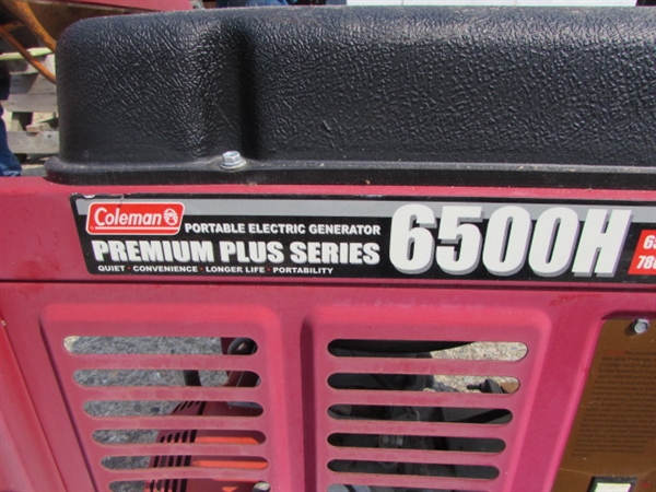 COLEMAN PORTABLE ELECTRIC GENERATOR