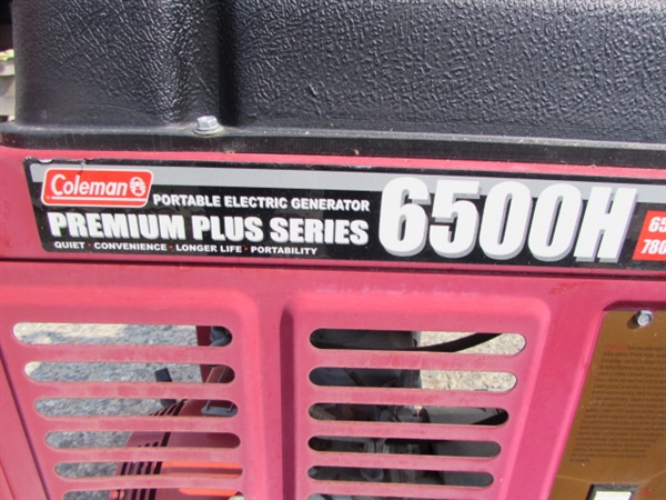 COLEMAN PORTABLE ELECTRIC GENERATOR