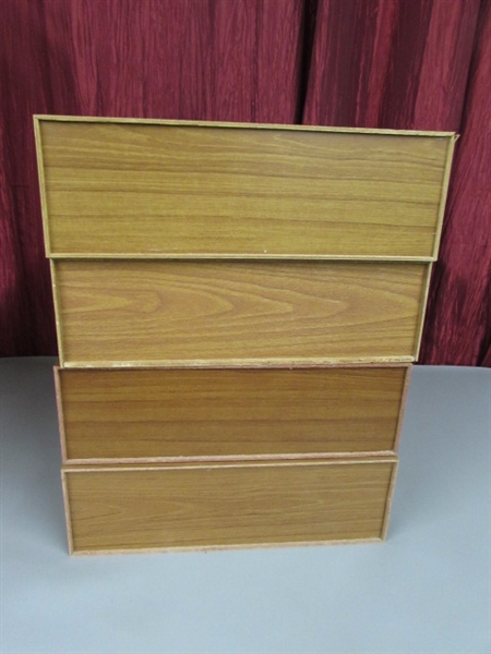 VHS TAPE STORAGE DRAWERS