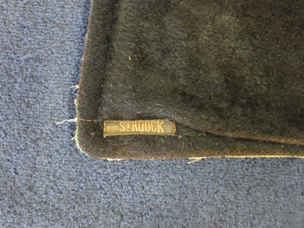ANTIQUE HORSE HAIR LAP BLANKET