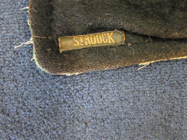 ANTIQUE HORSE HAIR LAP BLANKET