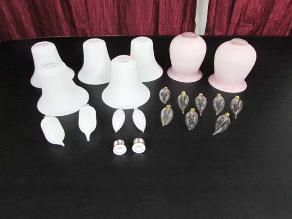 GLASS LIGHT SHADES