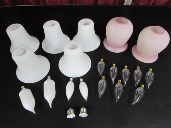 GLASS LIGHT SHADES