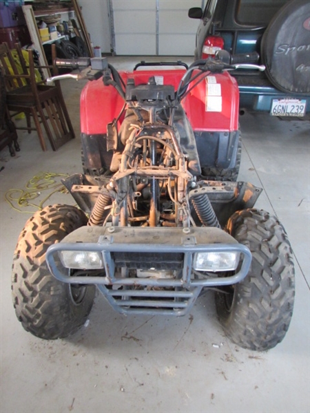 KAWASAKI BAYOU KLF300C 4X4 - FOR PARTS OR REPAIR - LOCATED OFF-SITE