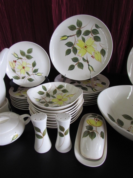 VINTAGE PIXI GOLD CHINA SET