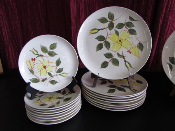 VINTAGE PIXI GOLD CHINA SET