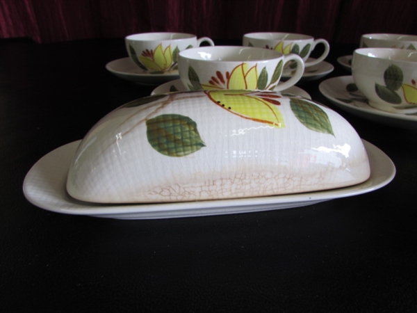VINTAGE PIXI GOLD CHINA SET