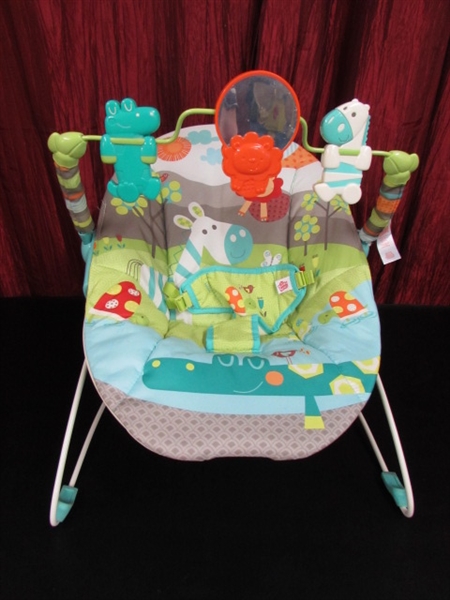 BRIGHT STARTS BABY BOUNCER AND MORE!