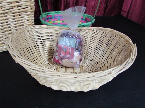 BASKETS GALORE!!