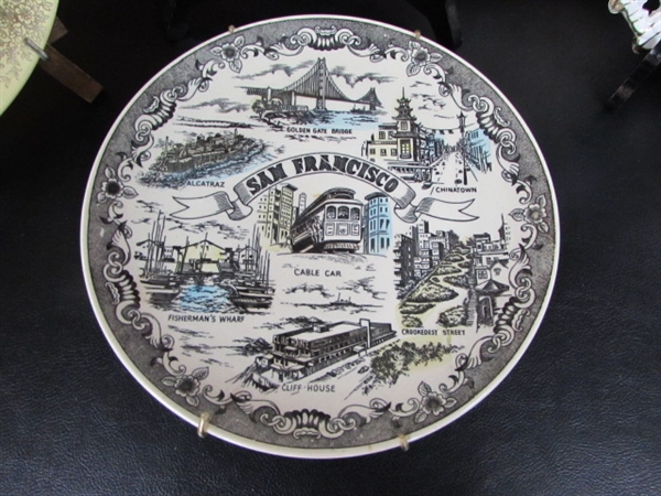 MOSTLY LOCAL COLLECTORS PLATE COLLECTION