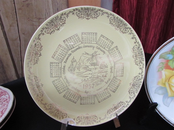 MOSTLY LOCAL COLLECTORS PLATE COLLECTION