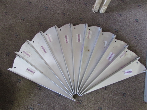 HURRICANE STRAPS,SHELF BRACKETS,GRINDING WHEELS