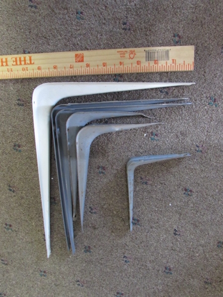 HURRICANE STRAPS,SHELF BRACKETS,GRINDING WHEELS