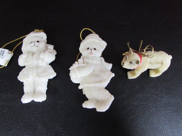 PAINTABLE RESIN BEARS