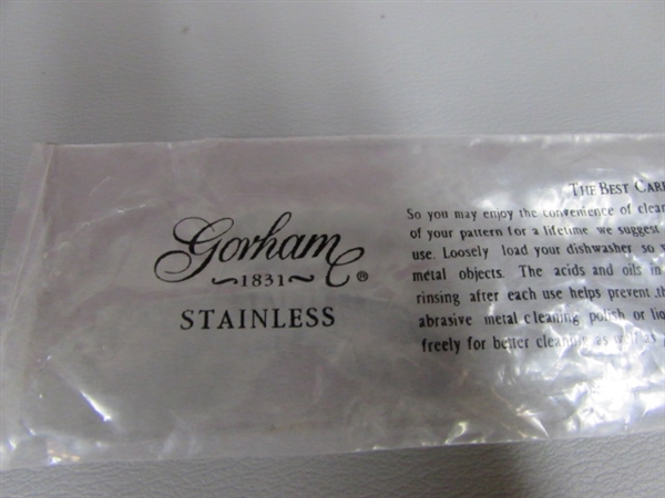 GORHAM STAINLESS FLATWARE