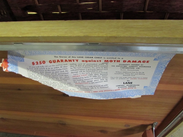 LANE CEDAR CHEST