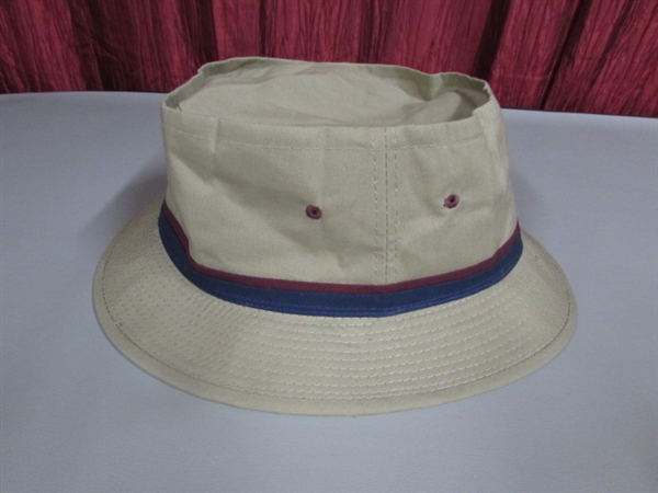 MEN'S HATS AND RAIN PONCHO