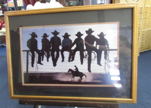 LEARNING THE ROPES - FRAMED PRINT