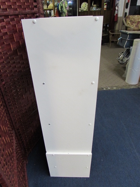 TWO SHELF UNITS