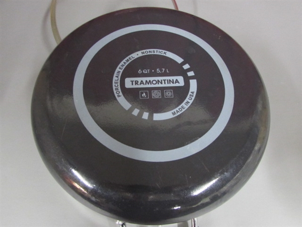 TRAMONTINA & FARBERWARE COOKING POTS AND MORE