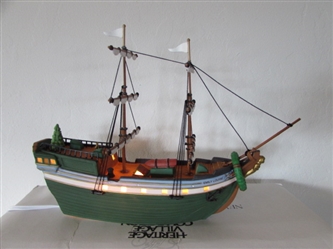 DEPT 56 "THE EMILY LOUISE" SHIP WITH ORIGINAL BOX