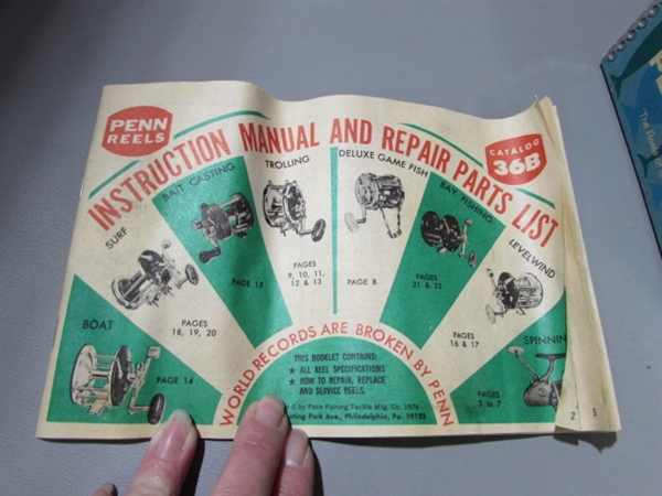 2 - VINTAGE PENN REELS IN ORIGINAL BOXES