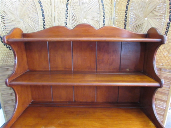SMALL WOOD HUTCH