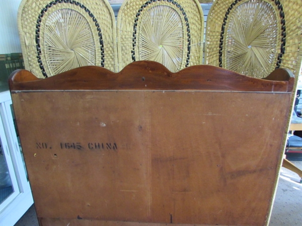 SMALL WOOD HUTCH