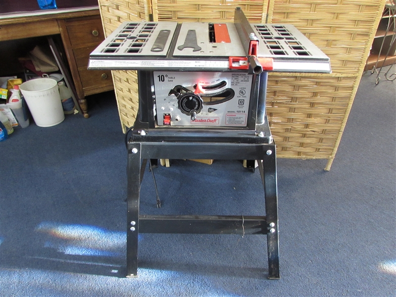 MASTERCRAFT TABLE SAW
