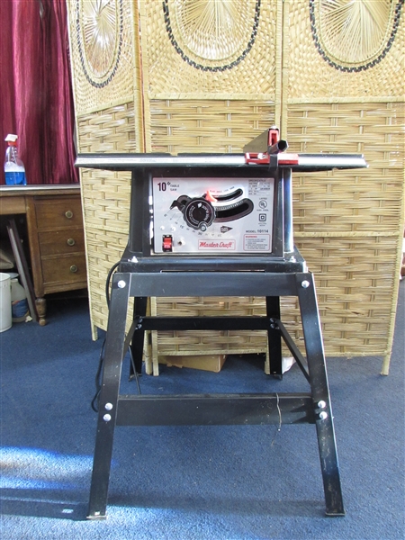 MASTERCRAFT TABLE SAW