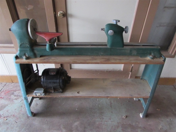 VINTAGE SHOPMASTER LATHE