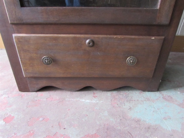 VINTAGE GUN CABINET