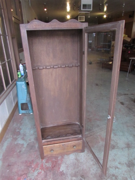 VINTAGE GUN CABINET