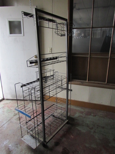 METAL DISPLAY RACK