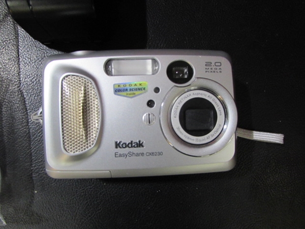 SONY HANDYCAM 8 AND A KODAK EASYSHARE