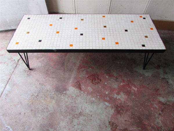 CERAMIC TILE TABLE