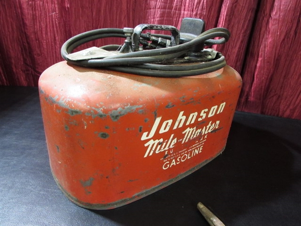 JOHNSON GASOLINE CAN