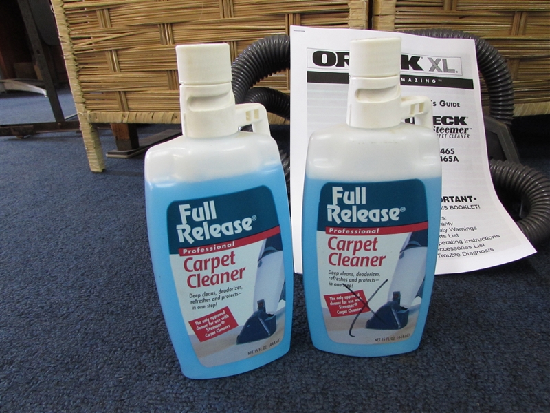 ORECK STEEMER-CARPET CLEANER