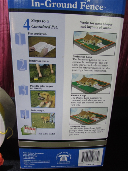 PET SAFE - IN-GROUND FENCE BARRIER