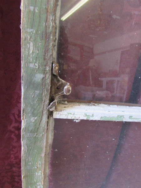 ANTIQUE 4-PANE FARMHOUSE WINDOW