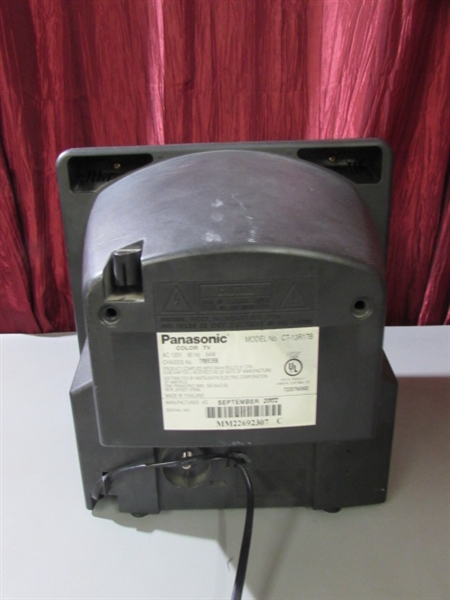 PANASONIC TV & VCR