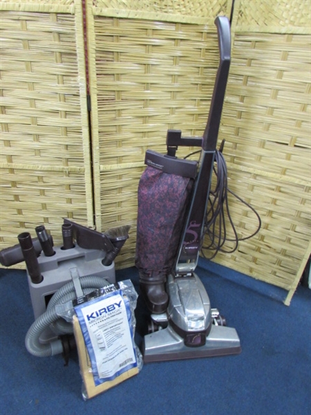 KIRBY G5 VACUUM CLEANER WITH ATTACHMENTS & BAGS