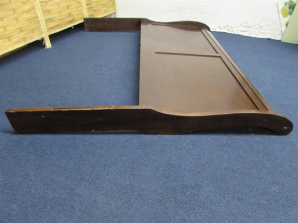 2 WOOD HEADBOARDS FOR DIY PROJECTS