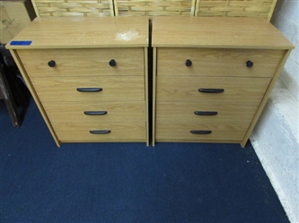 2 MATCHING DRESSERS