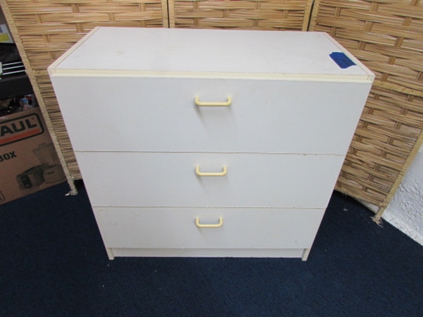 SMALL THREE DRAWER DRESSER