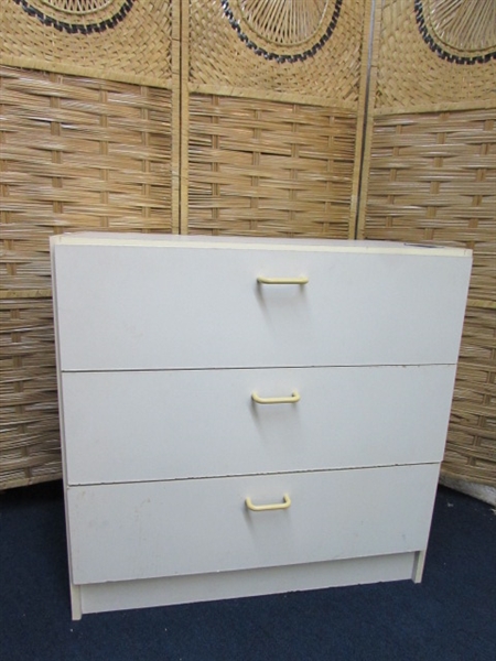 SMALL THREE DRAWER DRESSER