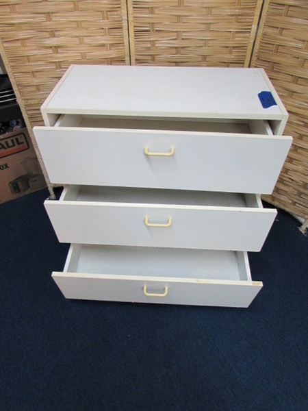 SMALL THREE DRAWER DRESSER