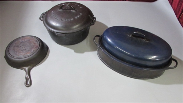 CAST IRON DUTCH OVEN & MORE