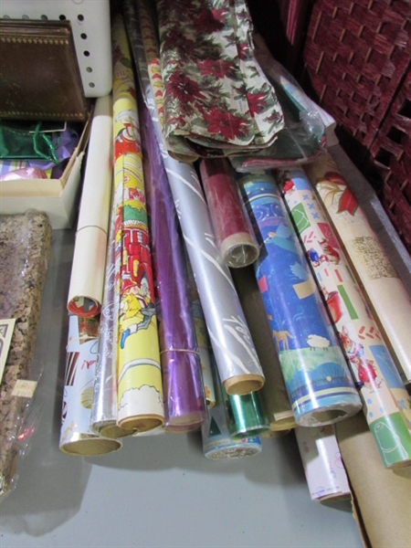 WRAPPING PAPER, RIBBON, CARDS AND MORE