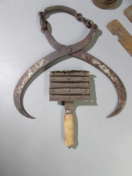 VINTAGE HORSE COLLAR & HOOF FILES